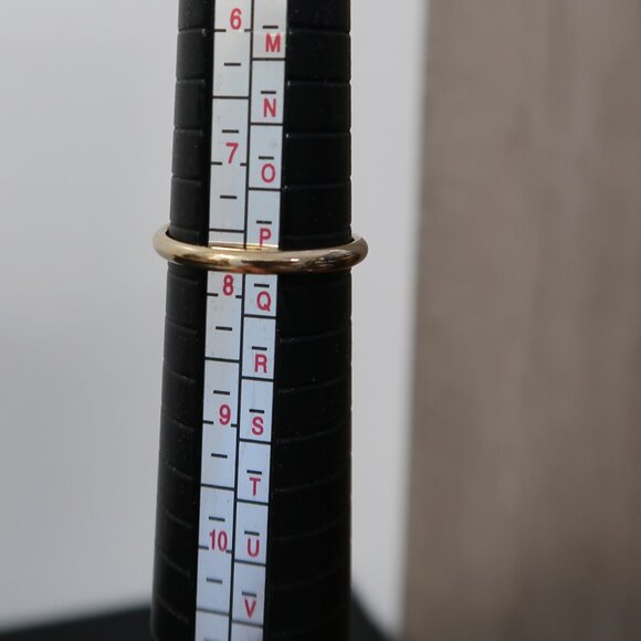 Two 14K Gold Filled Ring with White Stone - Picture 6 of 11